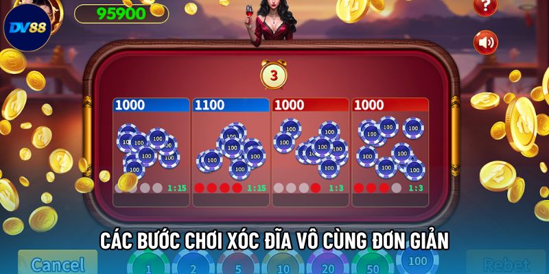 Các bước chơi xóc đĩa vô cùng đơn giản Các bước chơi xóc đĩa vô cùng đơn giản