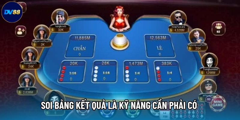 Soi bảng kết quả là kỹ năng cần phải có Soi bảng kết quả là kỹ năng cần phải có